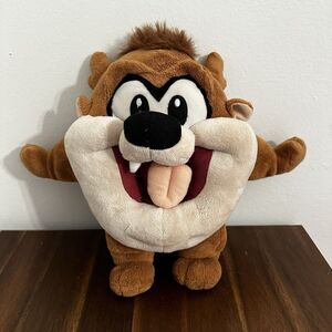 Looney Tunes Tasmanian Devil Plush Six Flags Taz 12 Inch
